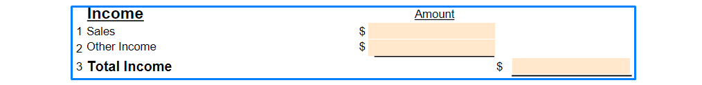 income