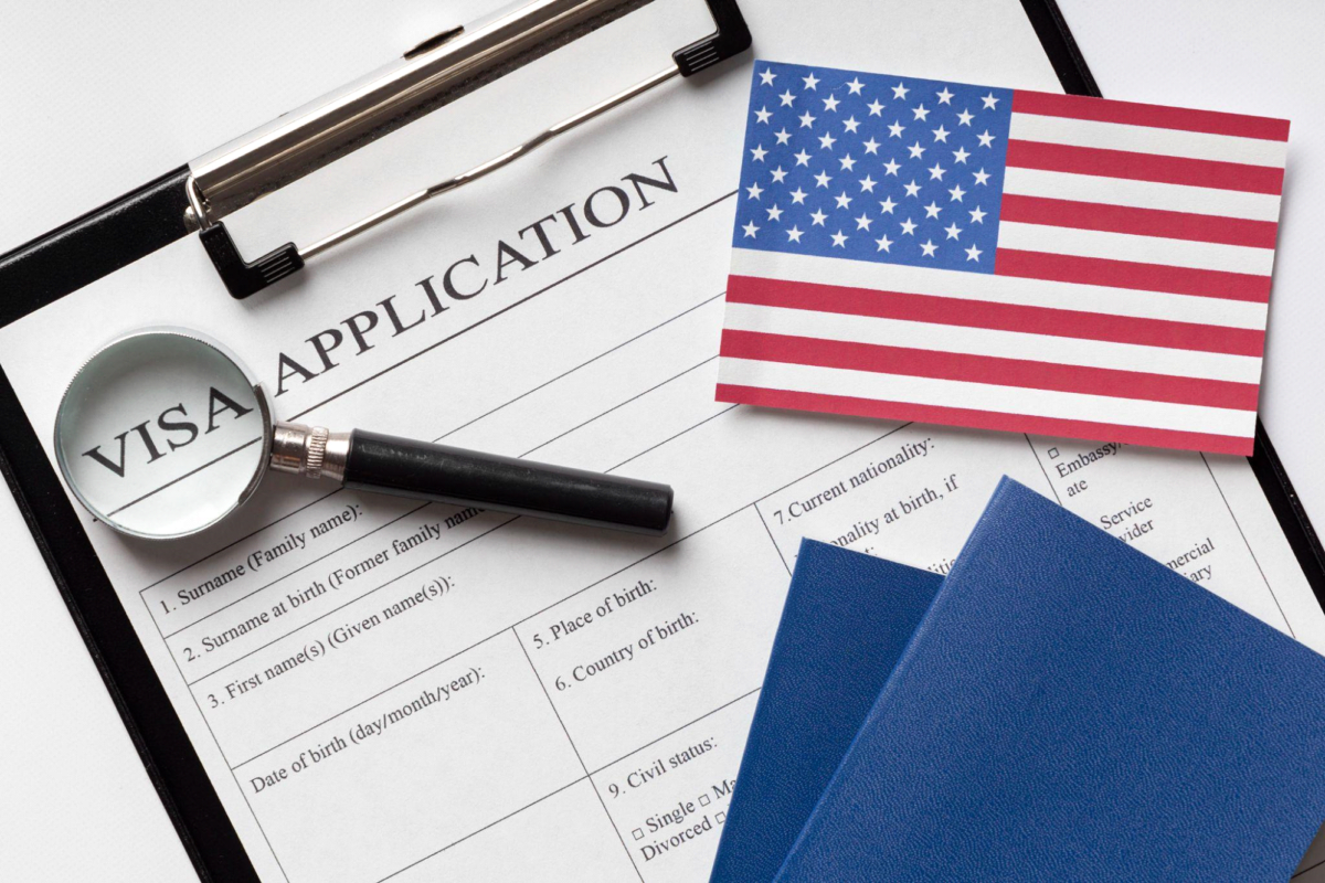 US immigrant visa application