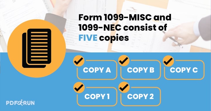 Form 1099-MISC and 1099-NEC copies