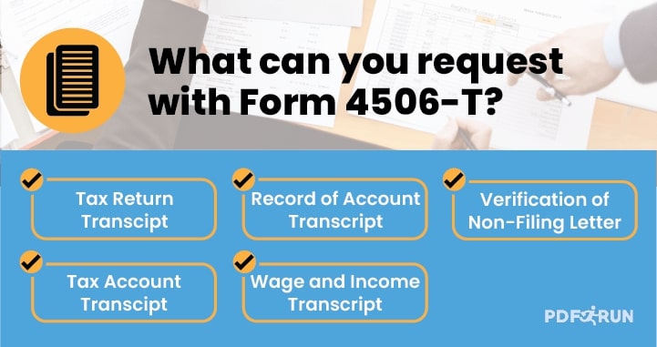 Form 4506-T Requests