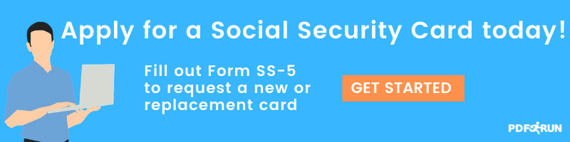 Using Form Ss 5 To Apply For A Social Security Card Resources Pdfrun