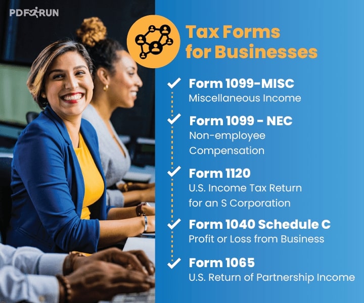 Tax Forms for Businesses